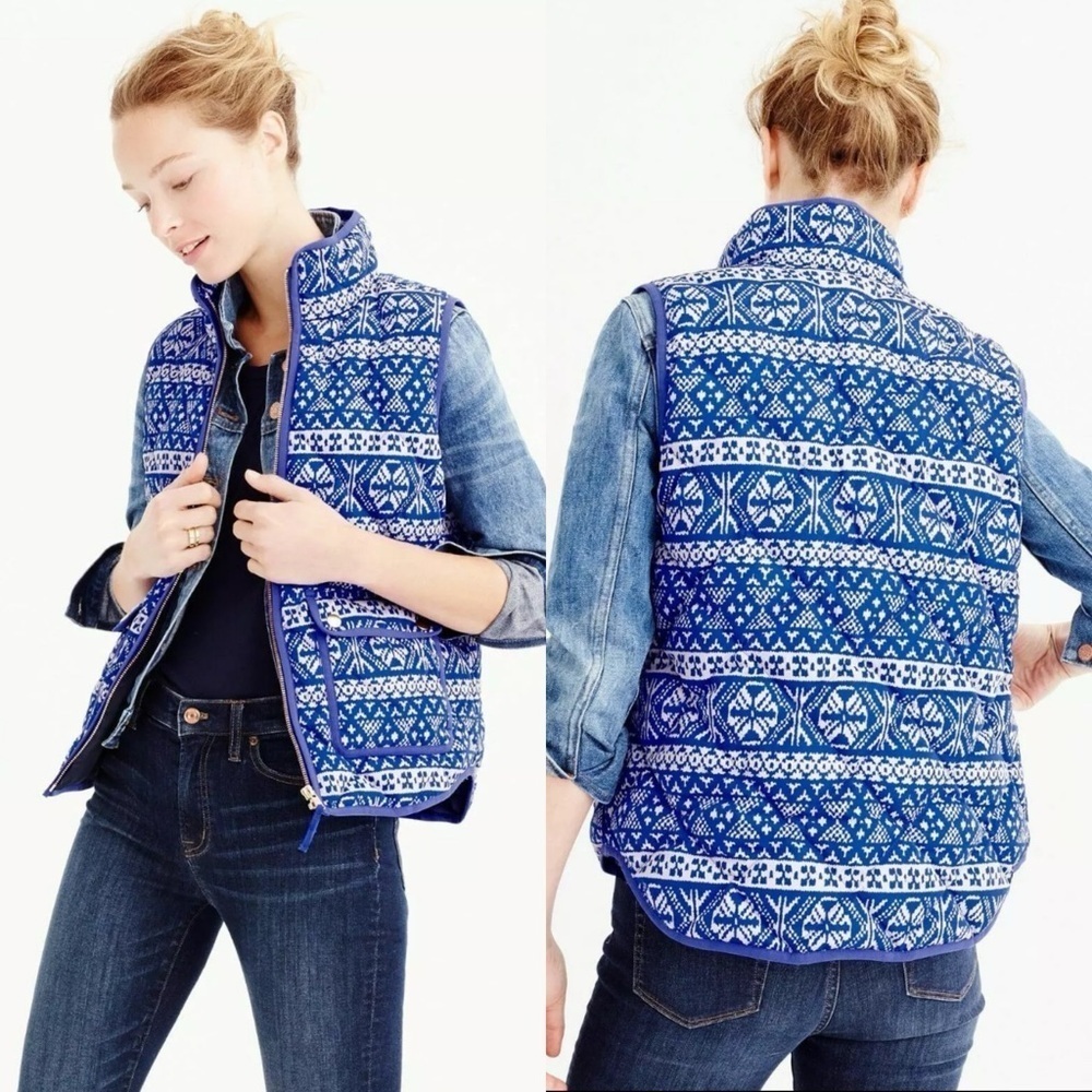 🌹NWOT J. Crew Excursion Puffer Vest